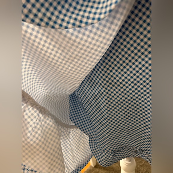 Kaileigh Sleeveless Gingham Wrap Dress NWT!! - Picture 12 of 16